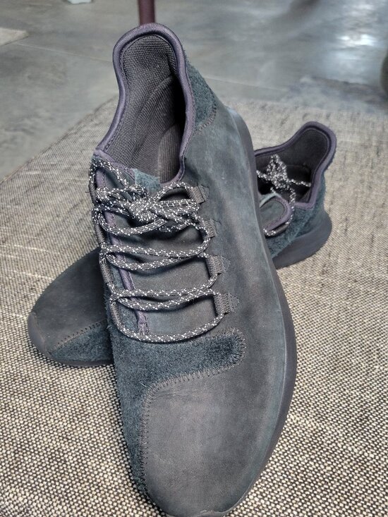 adidas Other - Adidas Tubular Shadow Black Suede Sneakers Men's 12.5